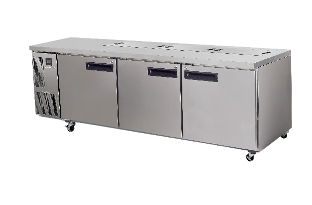 PG800 3 Solid Door 2/1 Preparation GN Fridge