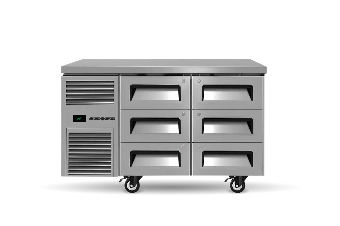 ReFlex 6 Drawer Underbench GN 1/1 Fridge